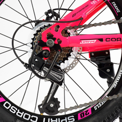 Детский спортивный велосипед 20 дюймов Corso Spirit, оборудование Shimano