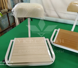 Складна підставка для педикюру з місцем під ванночку