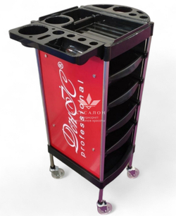 Парикмахерская тележка Denic Red