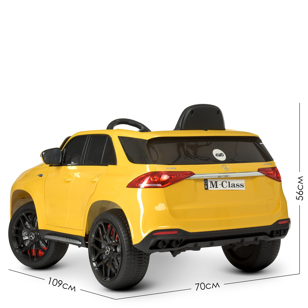 Дитячий електромобіль Mercedes (Мерседес) M-Class 100W 4WD "WeKids Cars" з автофарбуванням
