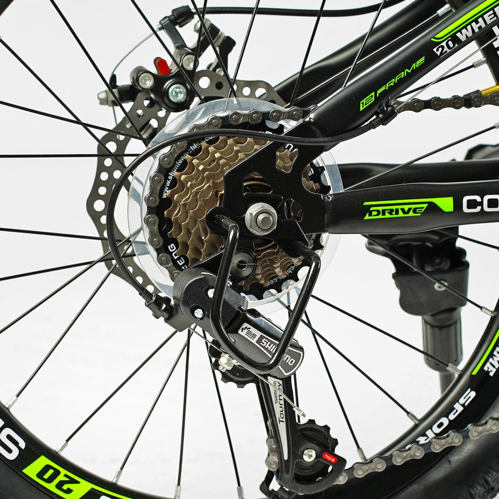 Дитячий спортивний велосипед 20 дюймів Corso Spirit, обладання Shimano