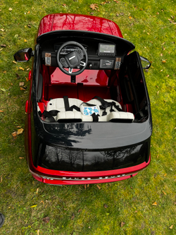 Дитячий двомісний електромобіль джип Land Rover 140W "WeKids Cars" з автофарбуванням