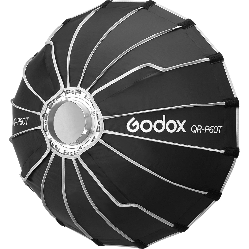 Софтбокс параболічний Godox QR-P60T 60 см швидкоскладний з сотами