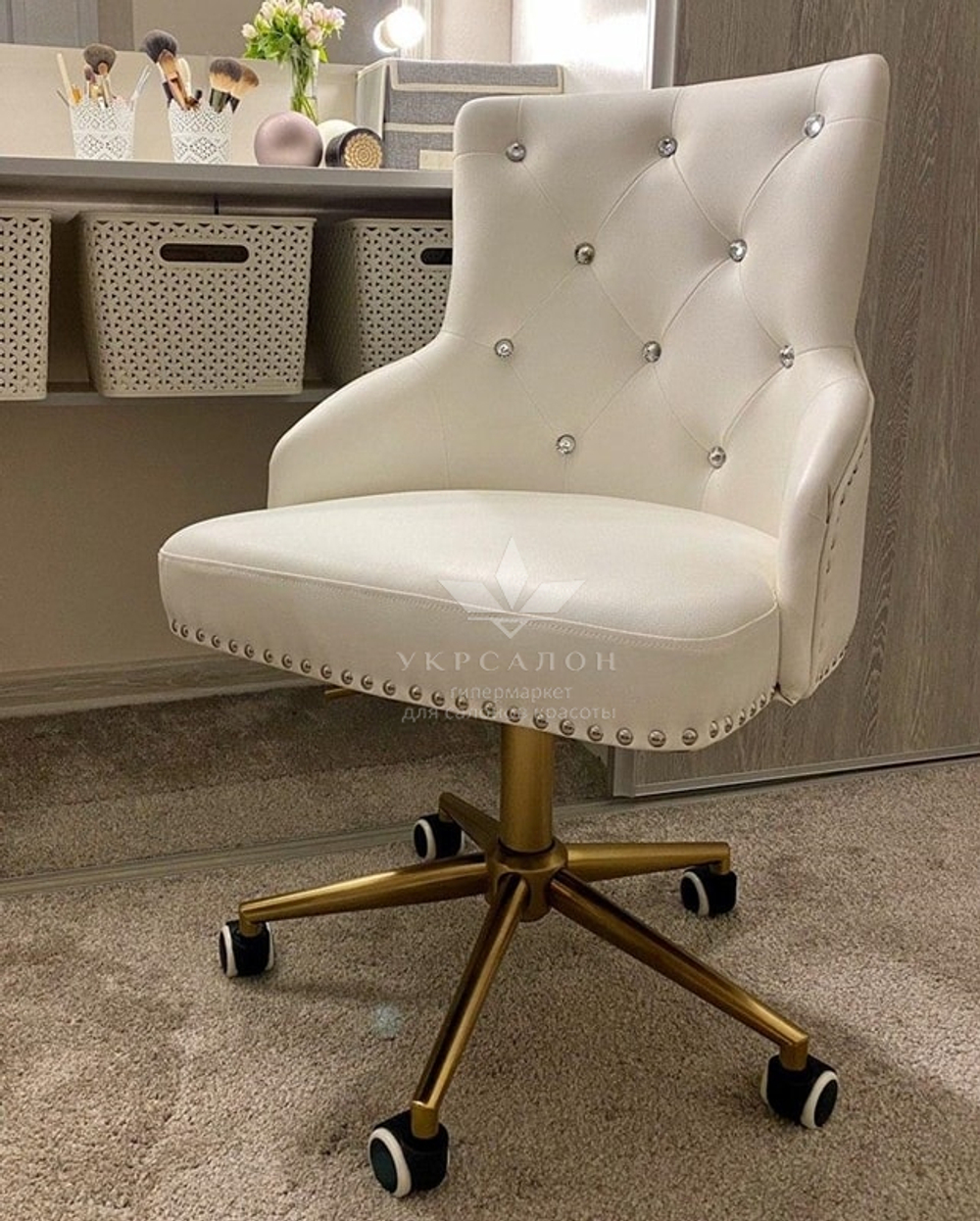 Стільчик майстра Ice Diamant gold