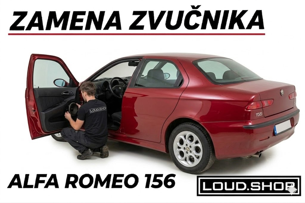 Komplet Zvučnika Alfa Romeo 156
