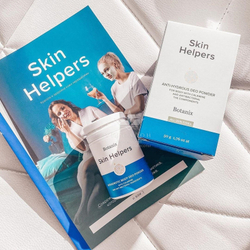 Антигидрозная део-пудра для тела Gloria Botanix Skin Helpers с каламином и антибактериальными компонентами