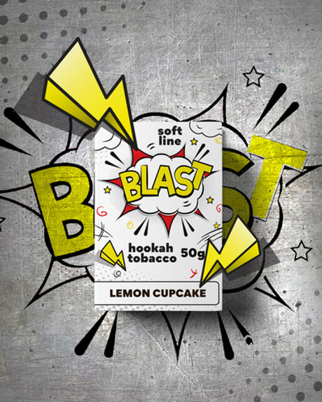 Тютюн Blast Soft Lemon Cupcake (Лимонний Кекс) 50g