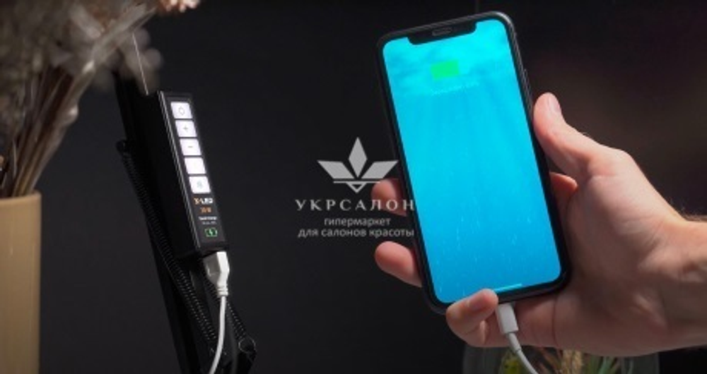 Настольная светодиодная сенсорная LED лампа c функцией работы от повербанка и регулировкой света X-LED-30 SW белая