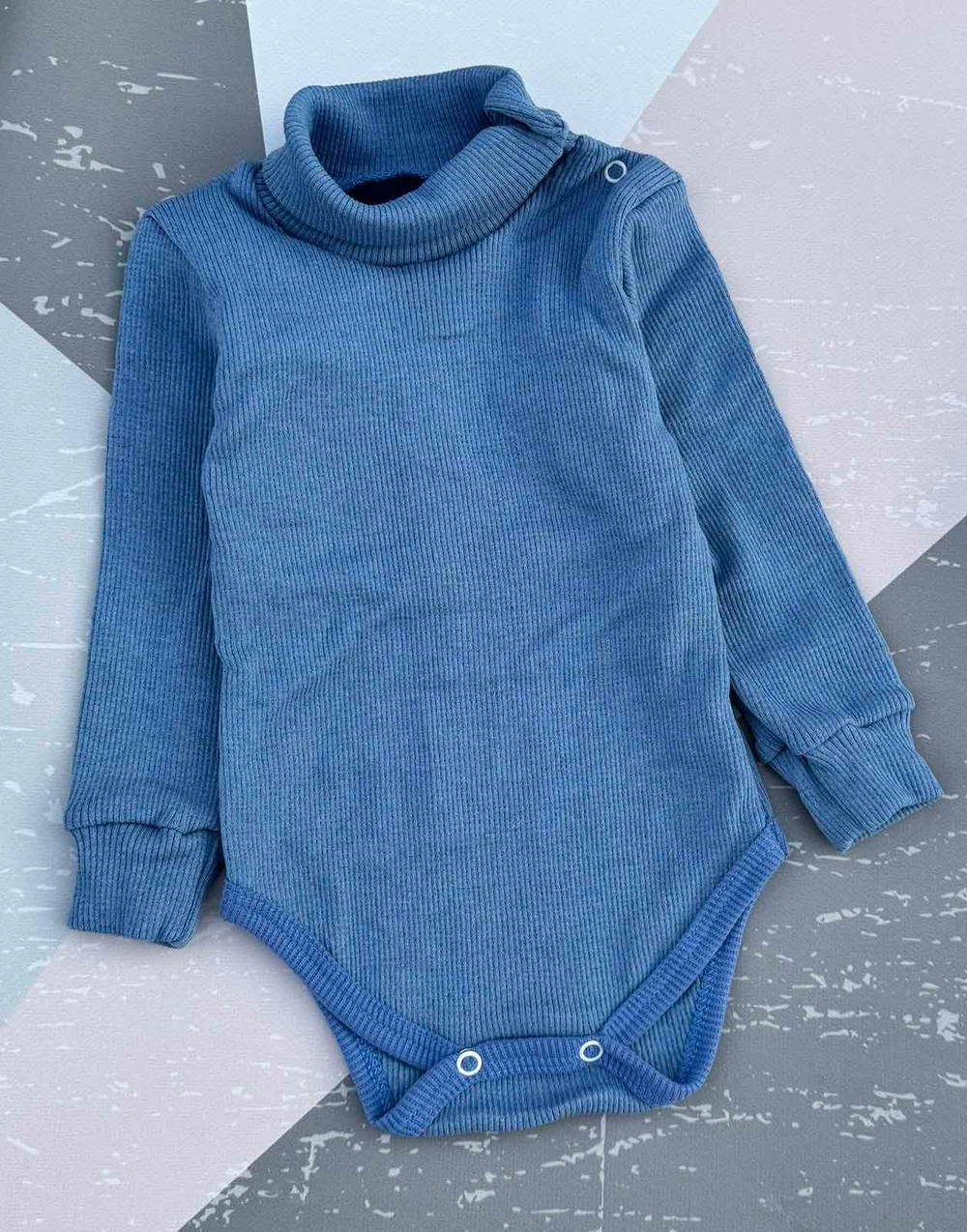 Боді-водолазка, рубчик з начосом ТМ "Пташка"