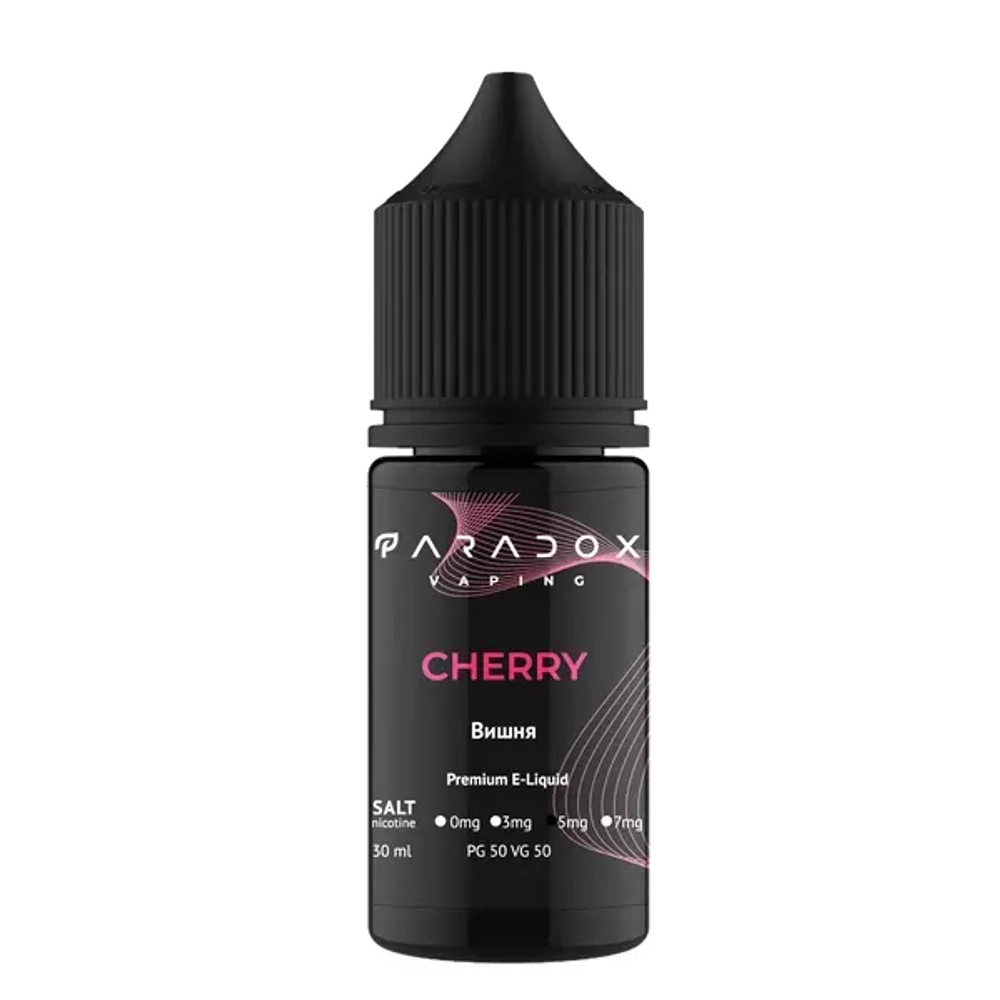 Сольова Рідина Paradox Cherry 30мл (Парадокс Вишня) 30mg | 50mg