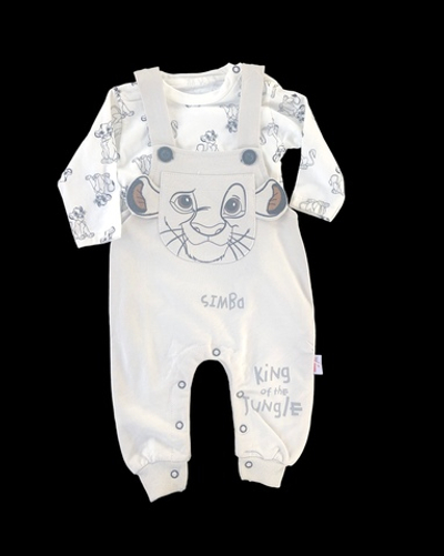 Напівкомбінезон з регланом "Сімба", двунитка, бавовна ТМ "Murat Baby"
