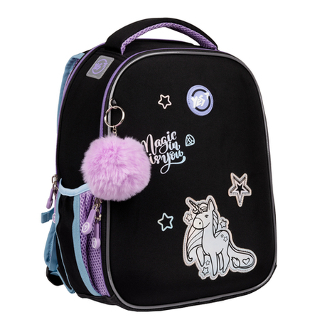 Рюкзак каркасный YES H-100 Magic Rainbow Unicorn (арт. 559546)