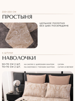 Комплект постельного белья Сатин Velouria Luxe с Одеялом VL010