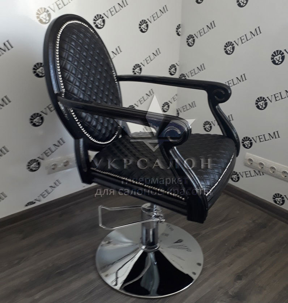 Парикмахерское кресло Mozart Black