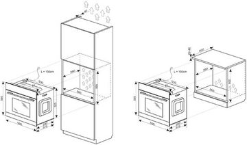 Духова шафа електрична Hansa BOES64471