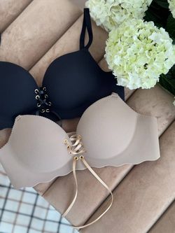 Бюстгальтер на зав'язках з PUSH UP ефектом