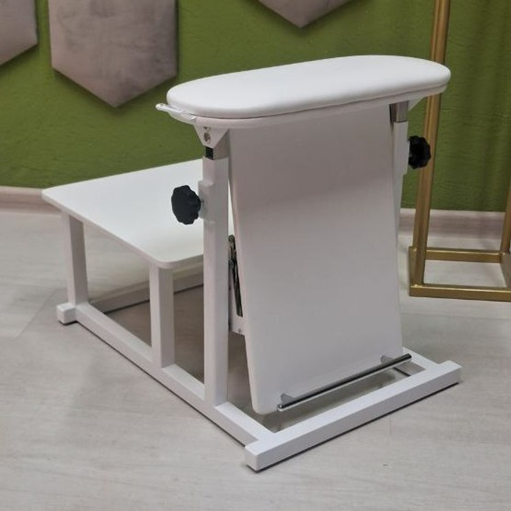 Подставка для педикюра Tertio Hard 2 в 1 White