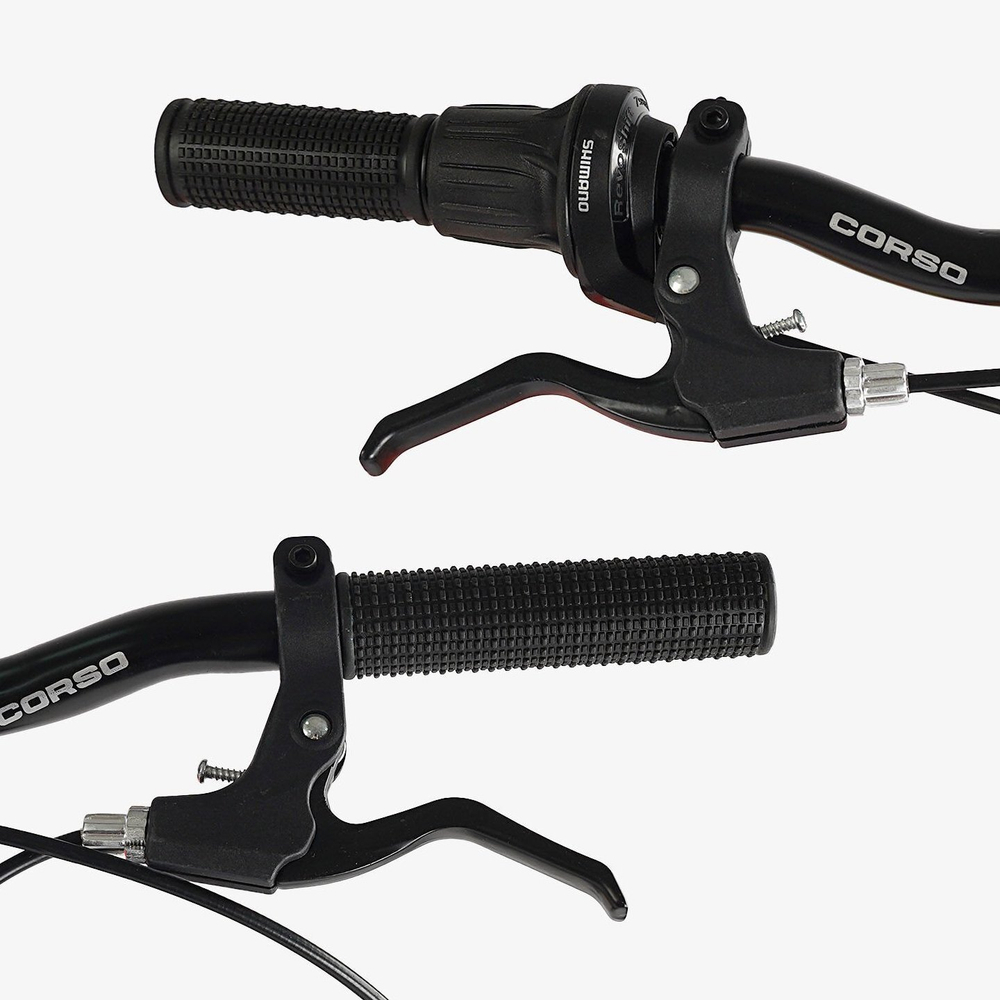 Детский спортивный велосипед 20 дюймов Corso Spirit, оборудование Shimano