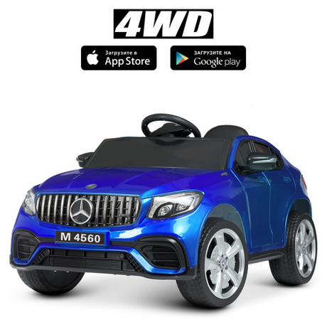 Детский электромобиль Mercedes (Мерседес) 4WD 180W Bambi M 4560EBLRS
