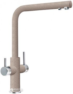 Змішувач кухонний із підключенням до фільтру Franke Neptune Clear Water Хром Сахара (115.0370.708)