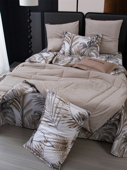 Комплект постельного белья Сатин Velouria Luxe с Одеялом VL014