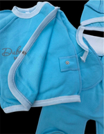 Комплект 3в1: сорочечка, повзунки, шапочка "Диво", футер ТМ "UA" (56 см)