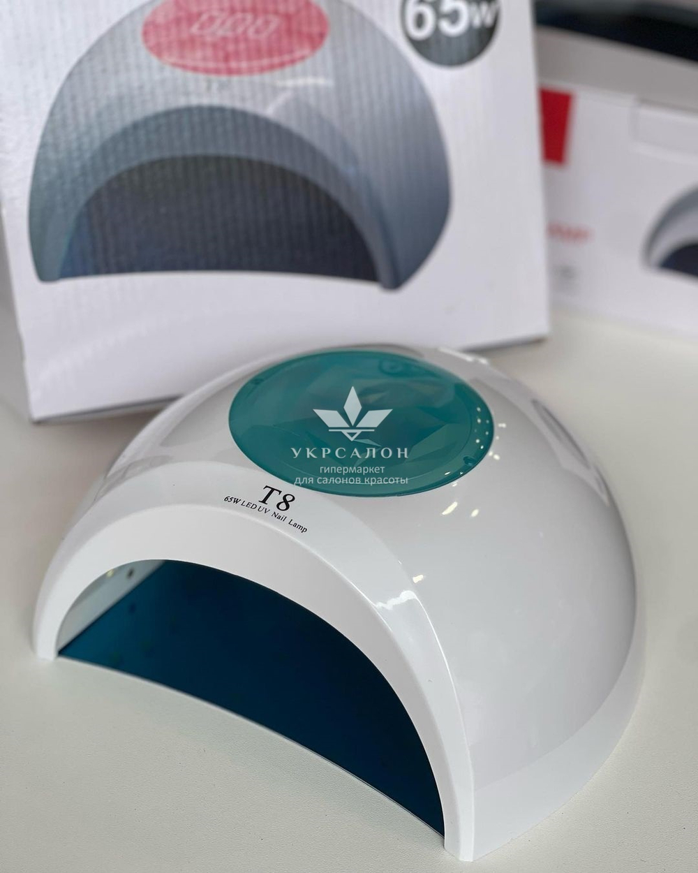 Лампа для маникюра LED+UV  T8, 65W