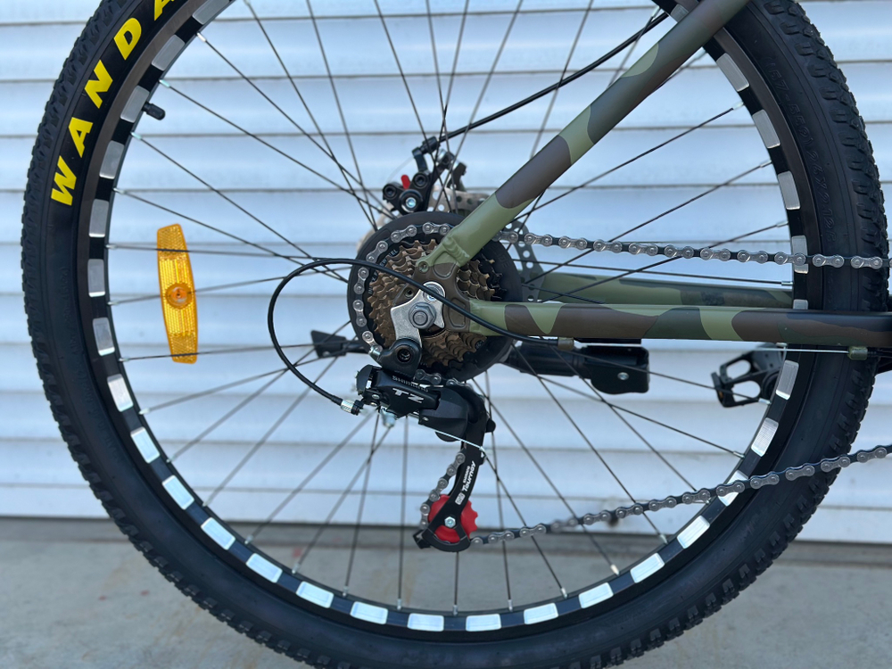 Велосипед горный алюминиевый 26 дюймов Toprider 680 оборудование Shimano