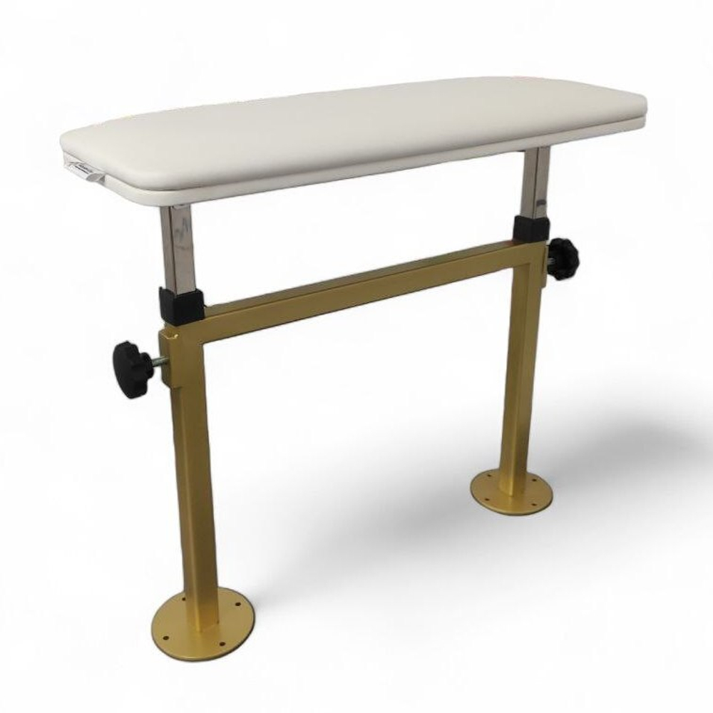 Подставка для педикюра Tertio 7 с регулировкой высоты на золотых ножках