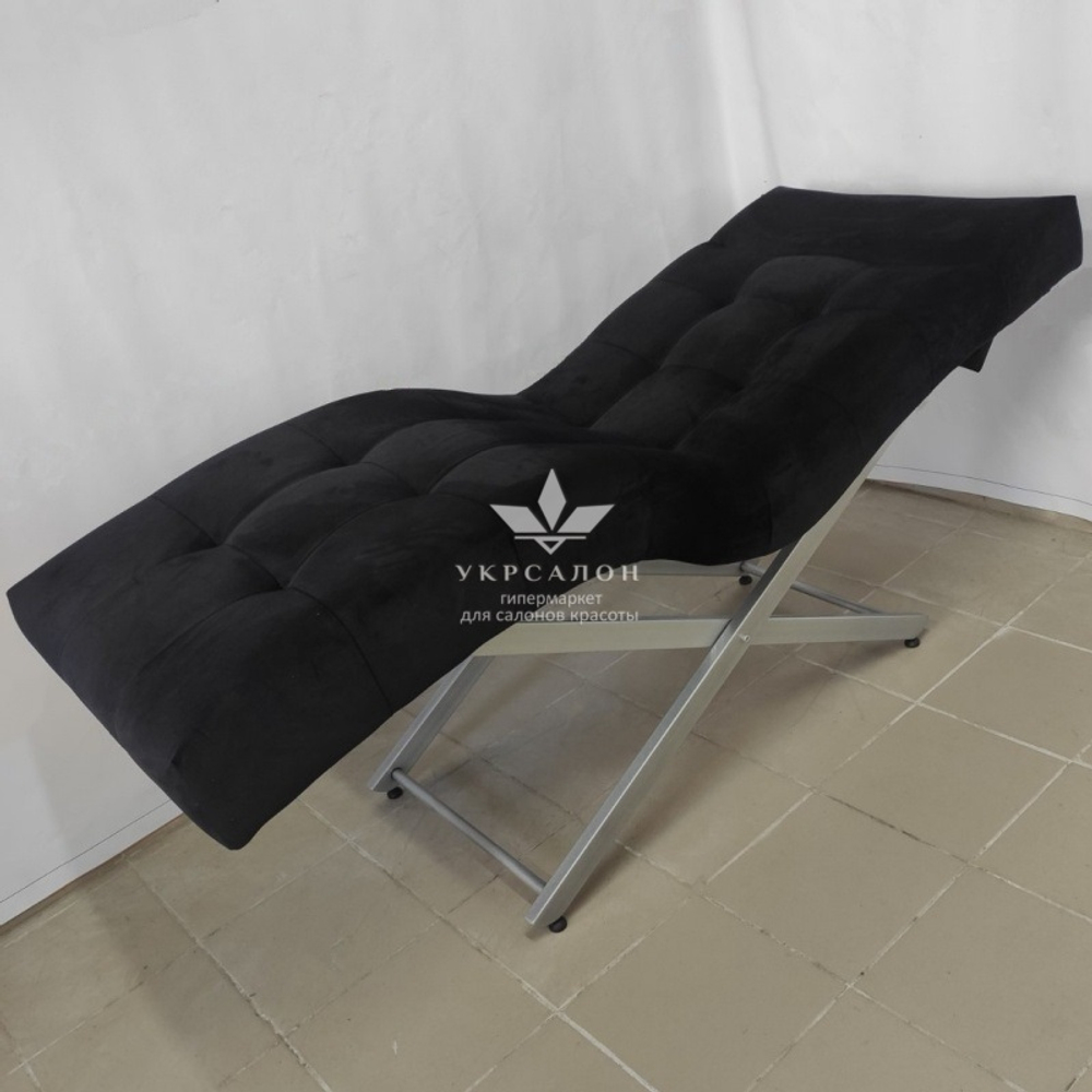 Анатомічна кушетка Tertio Silver для лашмейкерів та бровістів