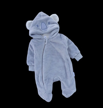 Комбінезон (ромпер) із капюшоном "Коала", махра "SM" (56 см)