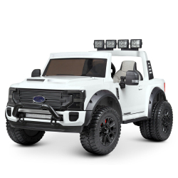 Дитячий двомісний електромобіль джип Ford M 4790EBLR(24V)