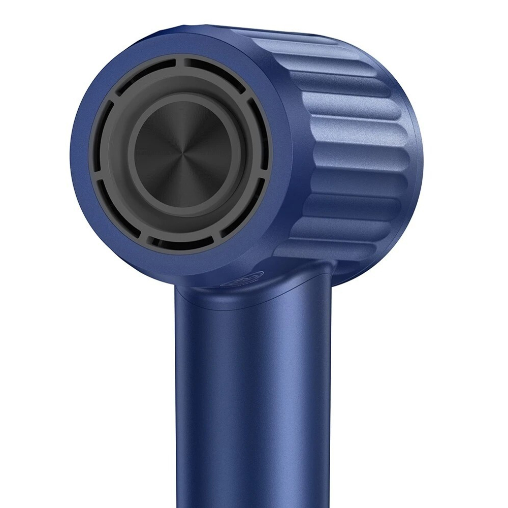 Фен Laifen Retro профессиональный с ионизацией, 2 насадки, синий
