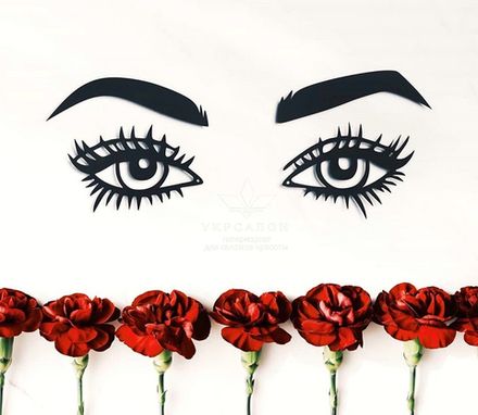 Модульное панно для салона красоты Brow Master