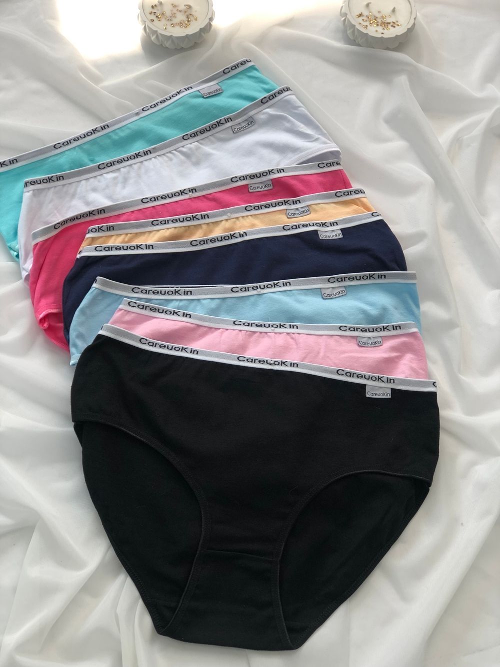 Сліпи з написом на резинці