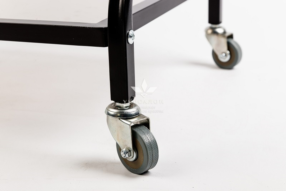 Косметологічний візок S3-l-b чорний