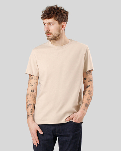 Футболка чоловіча світло-бежева (арт. 7462300507)