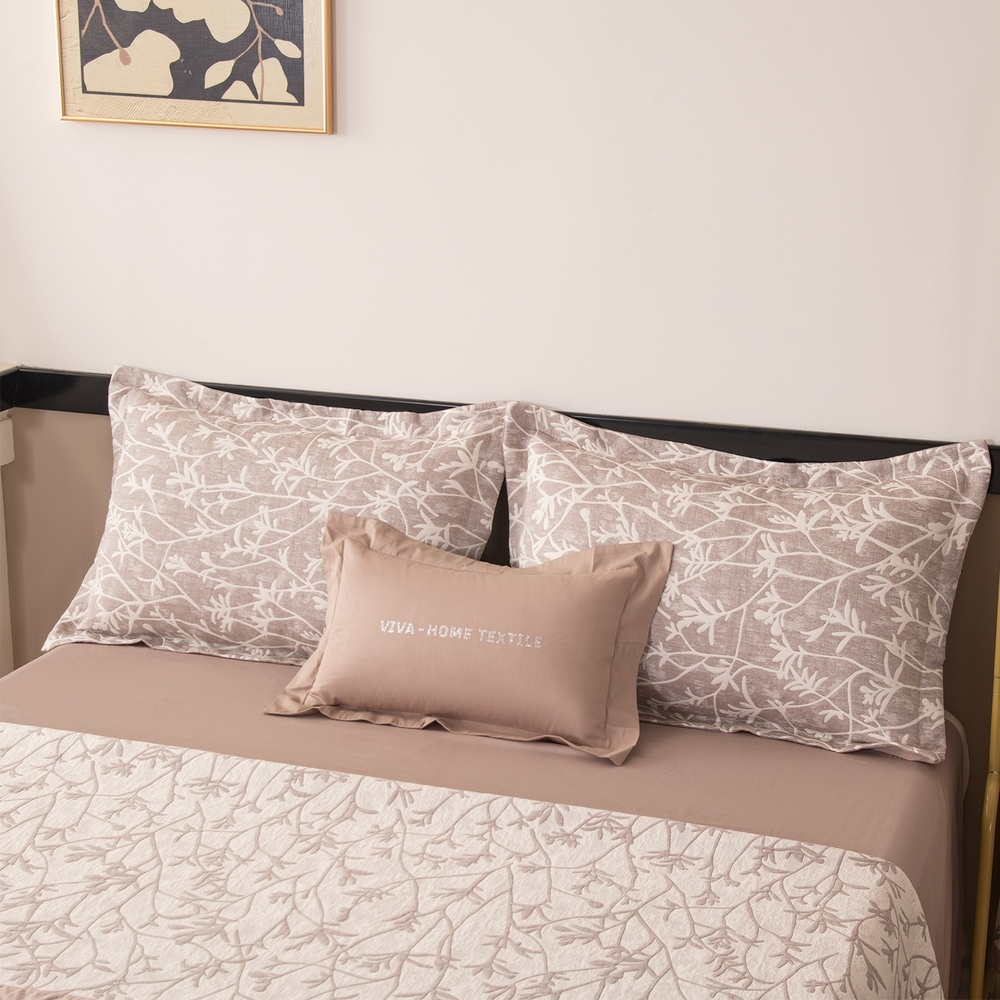 Комплект постельного белья Сатин Aurora Veil с Покрывалом AV007