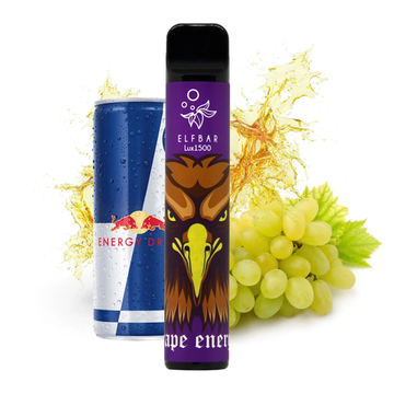 ELF BAR 1500 Grape Energy (5% nic)