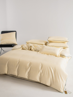 Комплект постельного белья Однотонный Сатин Элитный OCE010