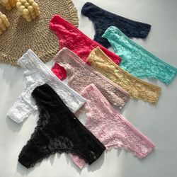 Стрінги з ажуром