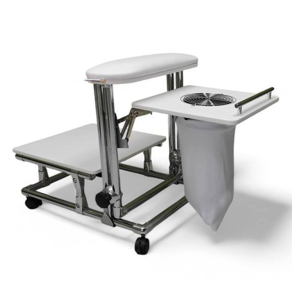 Вытяжка для педикюра с подставкой Tertio