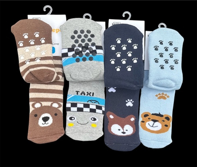 Шкарпетки "Звірі", махра ТМ "Karatepe"