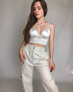 Атласний топ-бюстьє