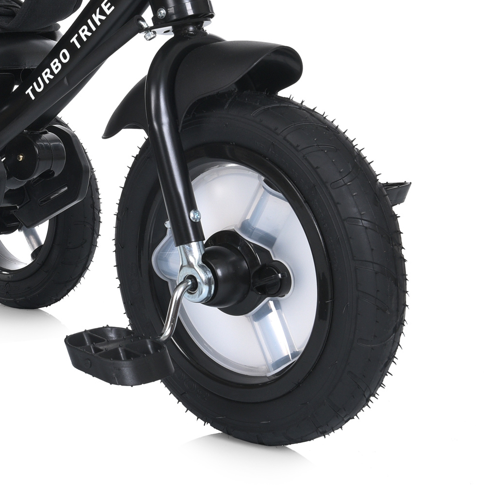 Дитячий триколісний велосипед Turbo Trike MT 1006 гумові колеса
