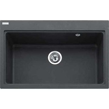 Кухонна мийка Franke FIG 610-80, графіт (вкл. вент-ексц. 3 1/2" + сиф.) (114.0367.660)