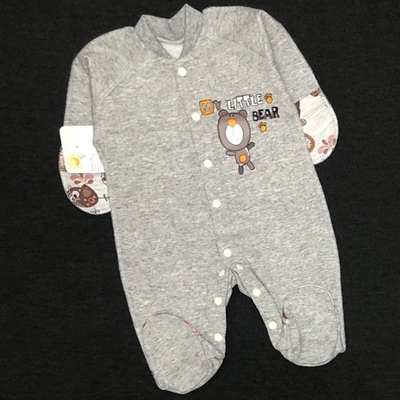 Чоловічок "Принт", футер ТМ "Happy TOT" (50 см)