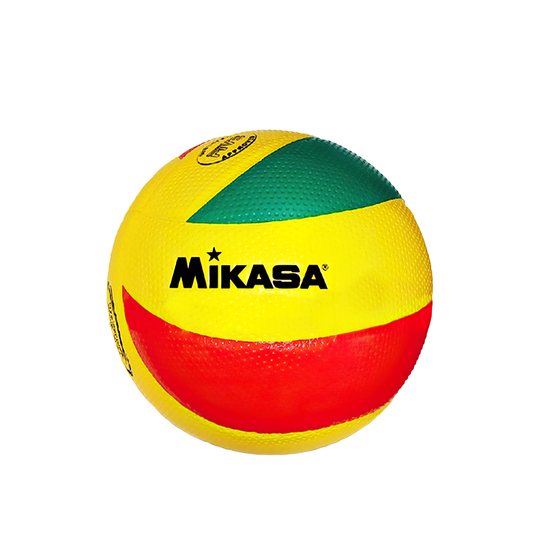 М'яч волейбольний Mikasa MVA200 зелений-жовтий-червоний