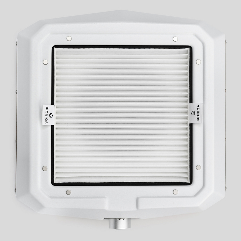 Настільна витяжка для манікюру з фільтром HEPA Bioniqa Tabletop H+ V3 White