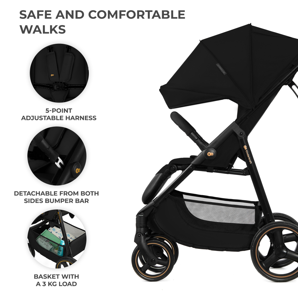Прогулянкова коляска Kinderkraft Trig 3